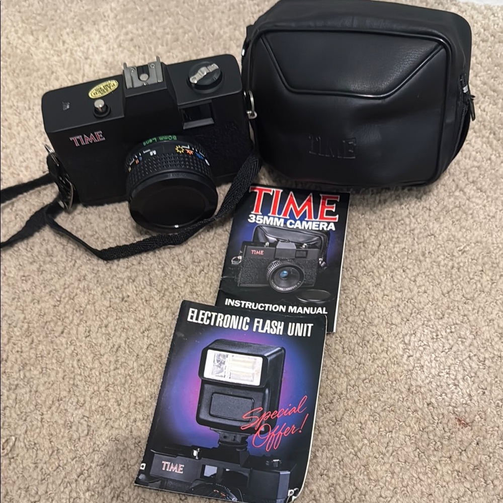 ☀️3/$15 NEW Vintage Time Magazine 35MM Camera